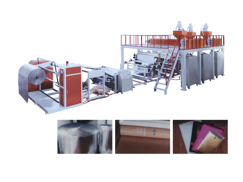 RKPEG-4LC新型高速復合氣泡膜機組